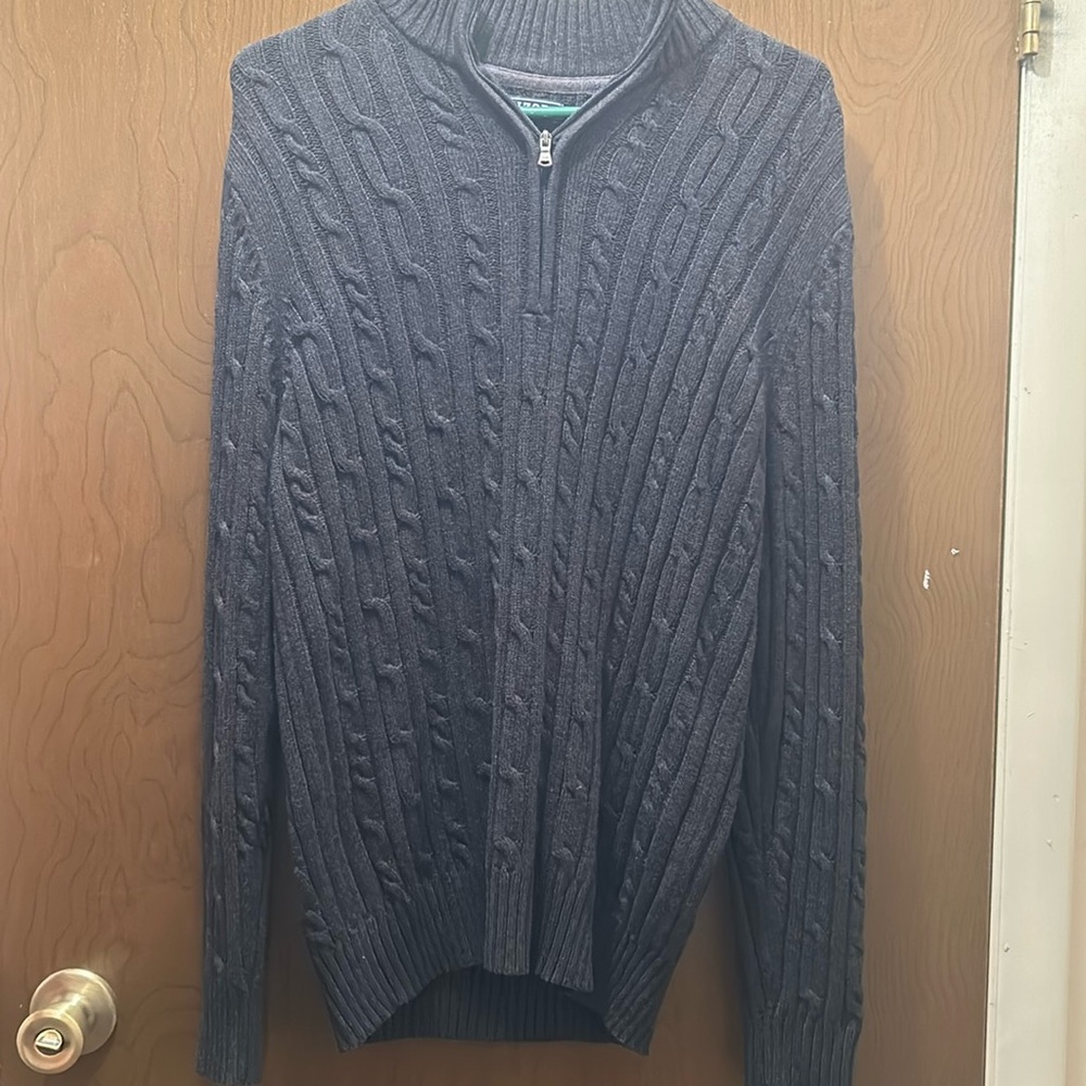 IZOD Quarter Zip Sweater